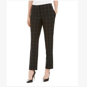 🆕 Kasper black windowpane dress pants size 14
